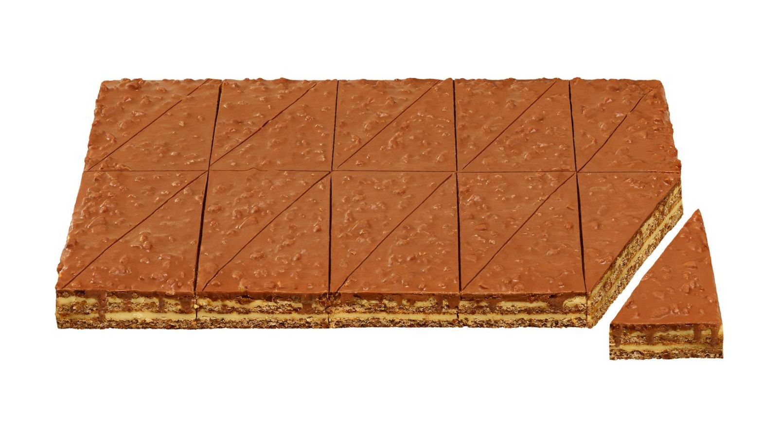 замразена торта алмонди тава